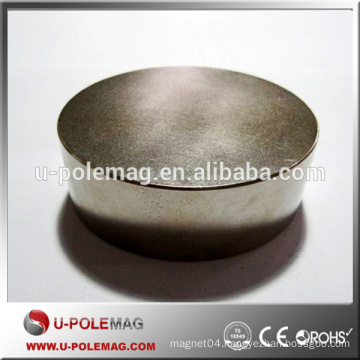 N52 D80mm x 30mm Rare Earth Cylinder Magnet